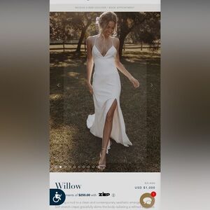 Grace Loves Lace Willow Bridal Gown in White